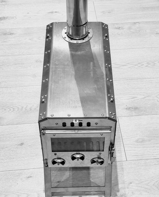 Main Image NORTENT - Rostfri kamin ink. skorsten 2.6m